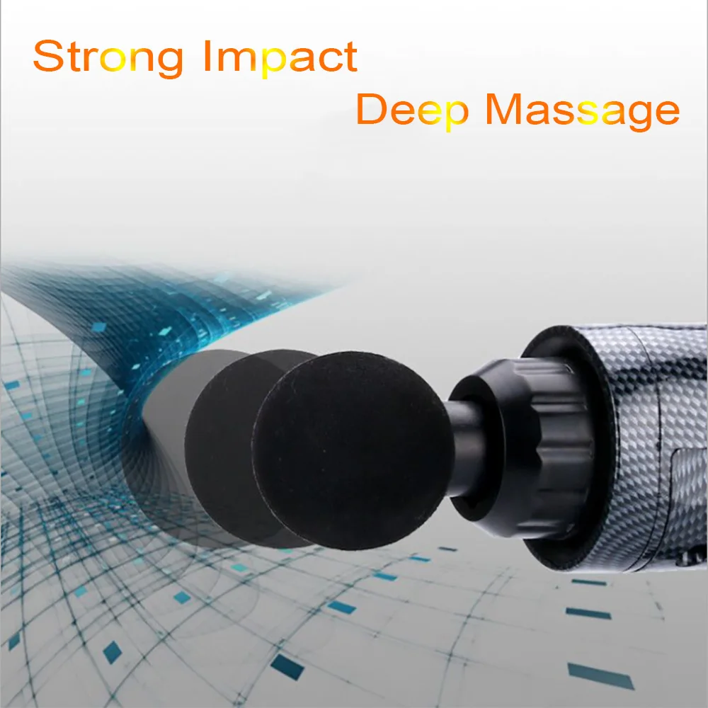 

Deep Tissue High Frequency Body Relax Massage Gun, Pain Relief Muscle Relaxation Vibrating Massager Electric Slimming Shaping