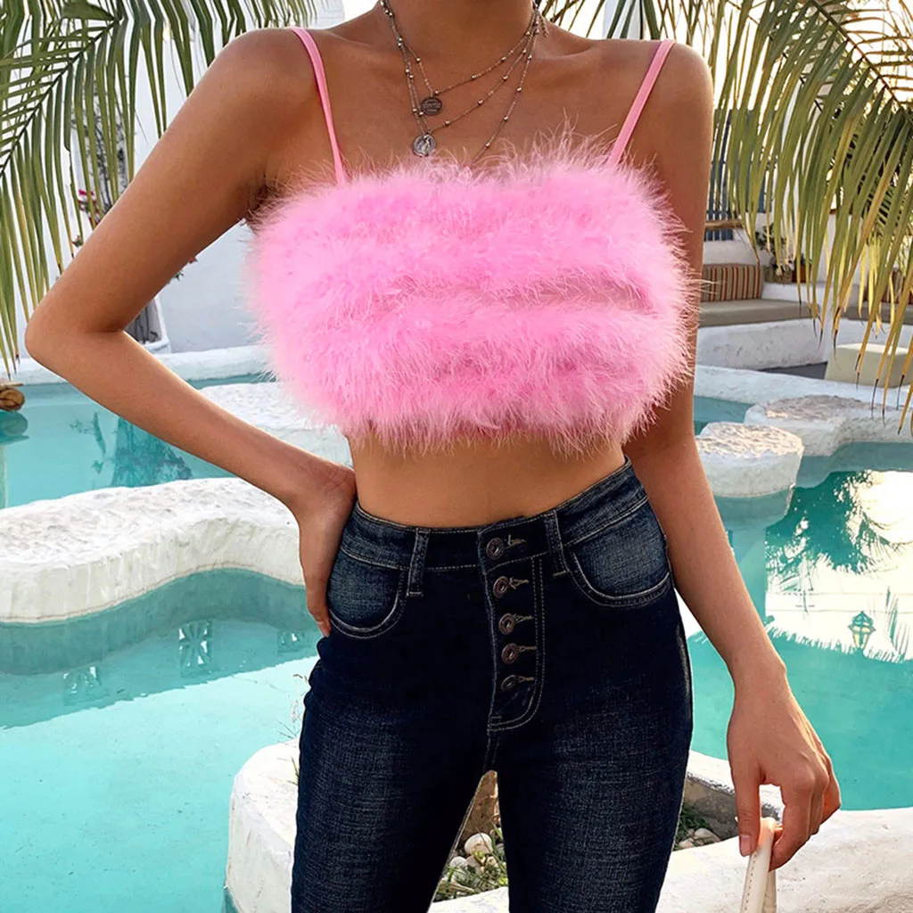 Женские топы с принтом вишни летние укороченные женские без бретелек бюстье