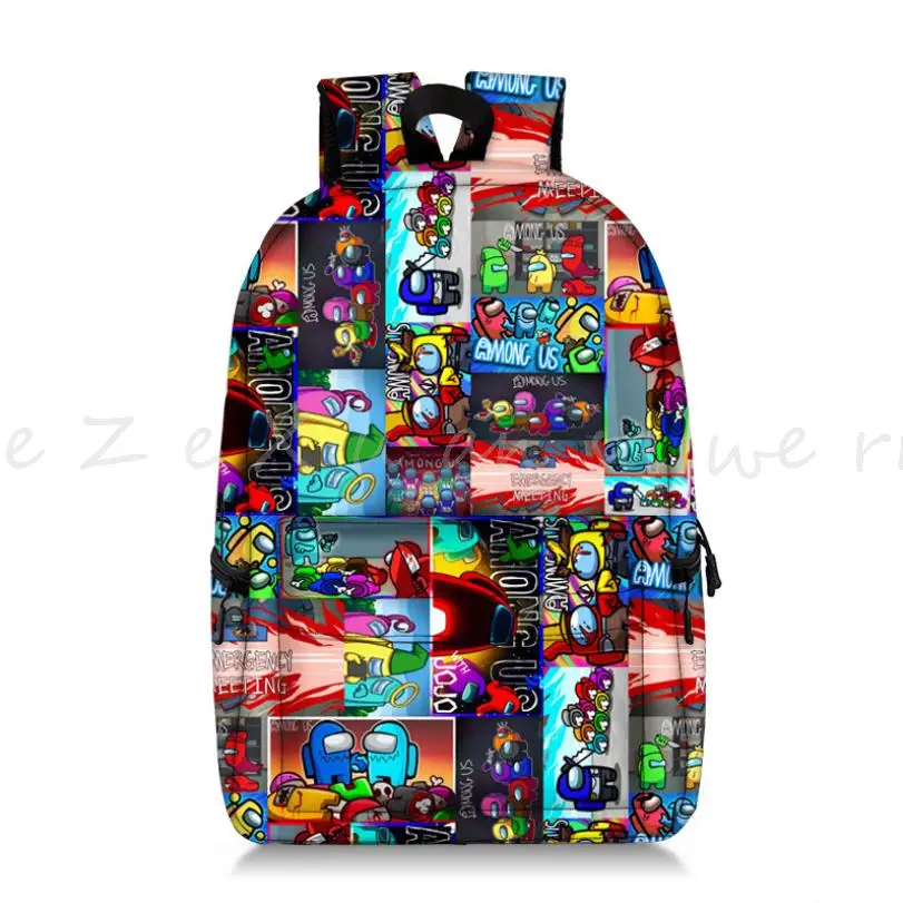 Среди нас игровой рюкзак Impostor для девочек мальчиков студентов крутая детская