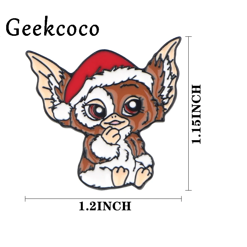 Мультфильм каваи Gremlins жесткая эмаль броши Металлические Булавки para ropa для детской обуви одежда рюкзак diy ремесло украшение J0741