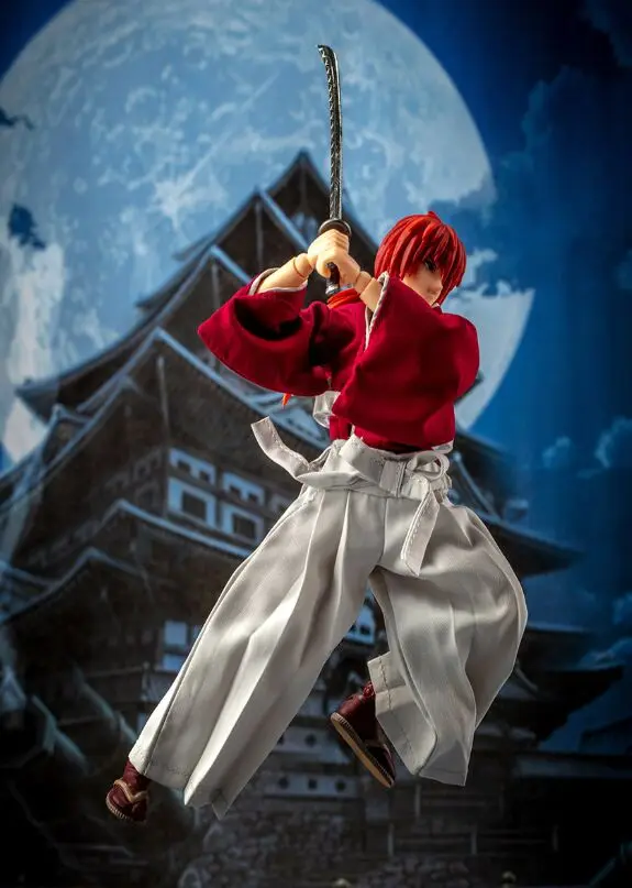 DASIN аниме Rurouni Kenshin HIMURA KENSHIN ПВХ фигурка GT Модель игрушки