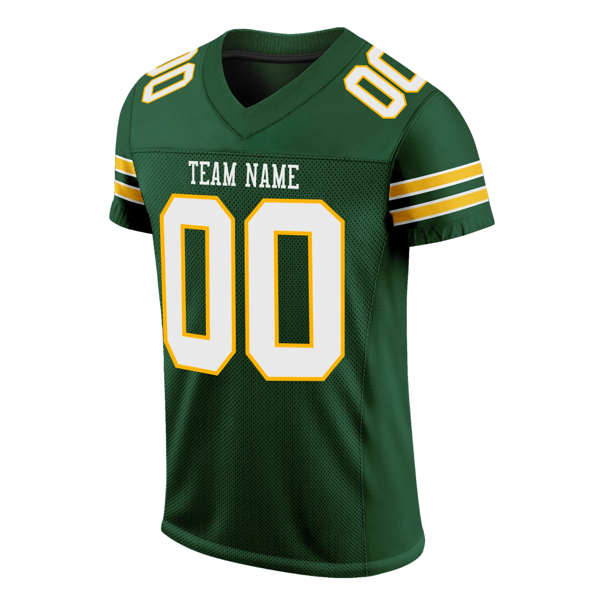 Custom Football Jersey Sewing Team Player Name Number Washable Dry-comfort Sports Shirts For Men/Kids Big Size Outdoor