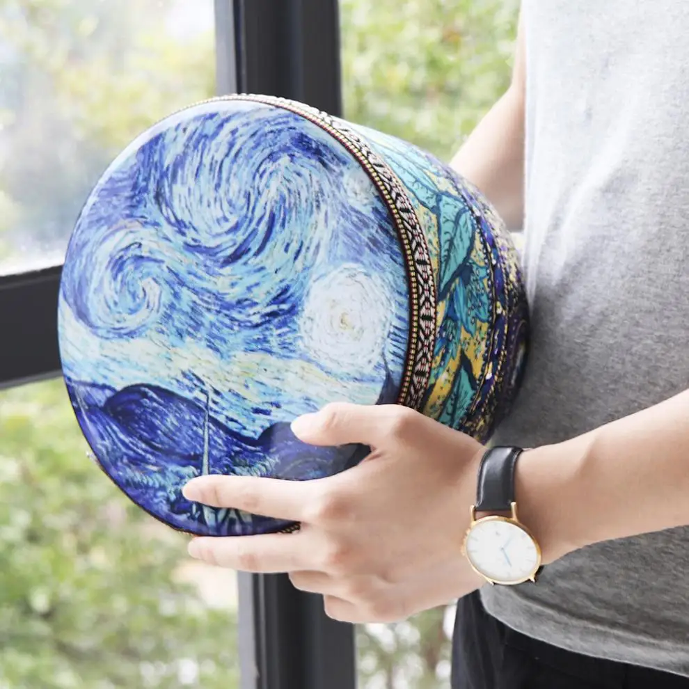 Цветной барабан для Djembe из АБС-пластика 8 дюймов детский ручной ПВХ | Спорт и