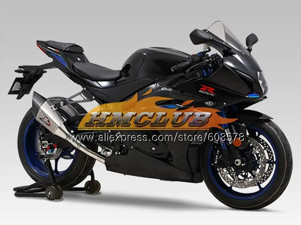 No. 3 Flat black Инъекции для SUZUKI GSXR 1000 CC GSX R1000, 17, 18, 19, 15CL. 39 L7 L8 GSXR-1000 K17 GSXR1000 Обтекатели розового и зеленого цветов - Цвет: No. 3 Flat black