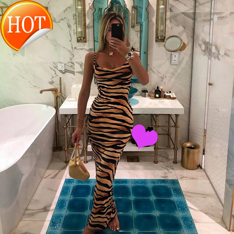 

Длинное платье на шнуровке в виде зебры, красное платье WindNet, праздничное пляжное платье, летняя юбка