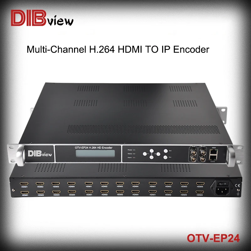 Радиовещание 4/8/12/16/24 каналов HDMI в H.264 IP HD преобразователь ASI оборудование прямой
