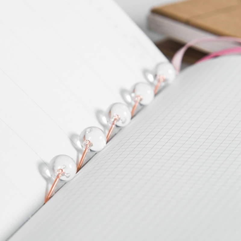 

100Pcs Rose Gold Push Pins ThumbTacks Transparent Plastic Round Head Map Tacks & 500 Pcs Push Pins Binder Clips