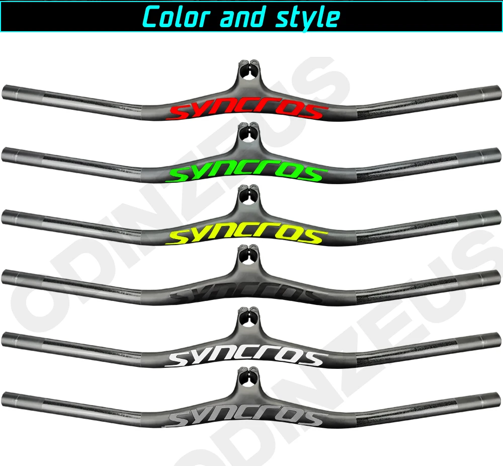 Горный велосипед syn Custom полностью из углеродного волокна интегрированный руль