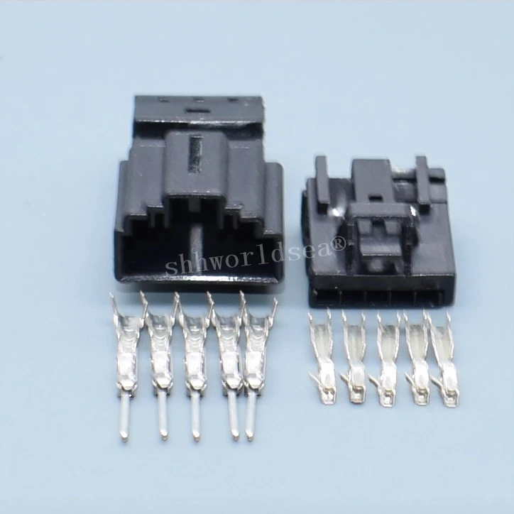 Shhworldsea 5 Pin/способ Женский Мужской руль вилка соединителя с проводом Жгут кабель