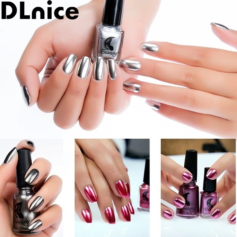 

New 14 Colors Mirror nail Sexy Metallics Nail Polish Soak Off Nail Art For Women Girl beauty Makeup Tool Semi Permanent Varnish