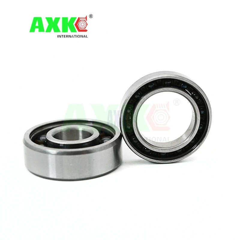 

2pcs stainless steel hybrid ceramic ball bearings S6902 6902 2RS 15*28*7mm Si3N4 bike part S6903 2RS S6901-2RS CB