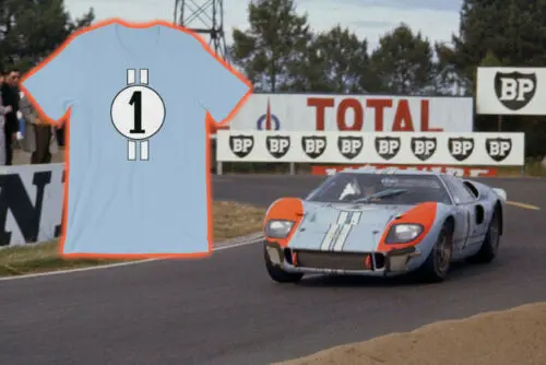 

Ken Miles Denny Hulme 1966 24-hour Le Mans Shelby American Overshirt