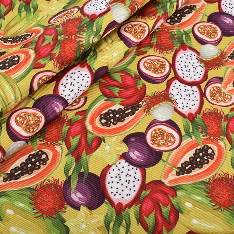 Chainho 6 дизайнов водонепроницаемая ткань с цифровой печатью серия цветов и