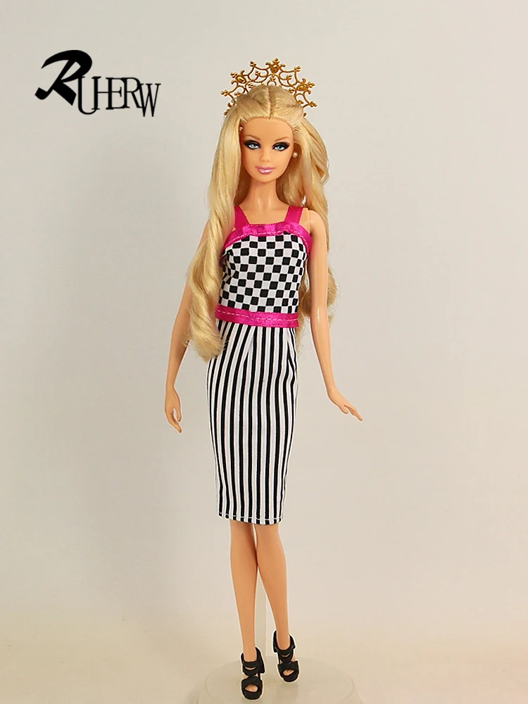 Новое поступление 5 шт./лот Модное вечернее платье для девочек Вечернее куклы