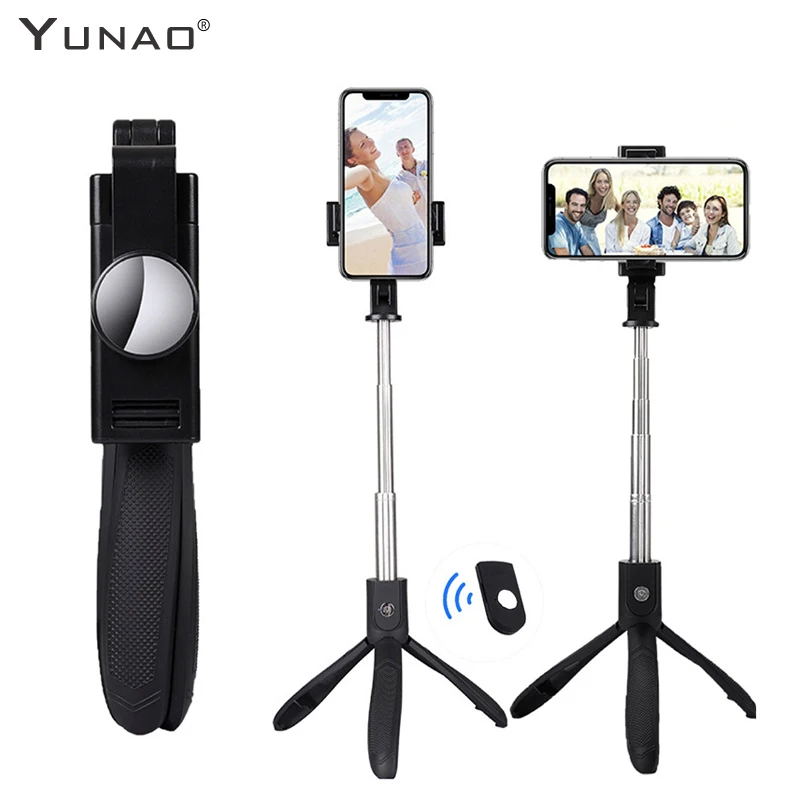 YUNAO K06 Bluetooth беспроводной пульт дистанционного управления селфи палка штатив телефон селфи палка отдельный пульт дистанционного управления Bluetooth телефон фото