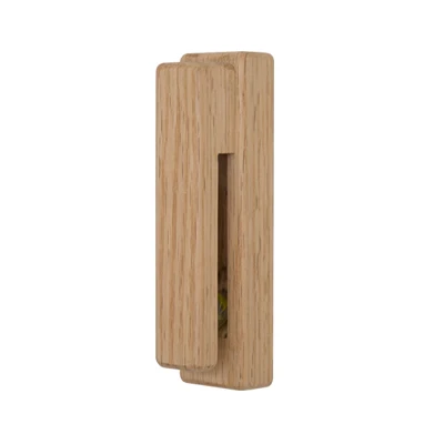 Oak Wood Креативный настенный крючок из натурального дерева, вешалки для полотенец, крючок для ванной комнаты, туалетной стены, крючок для полотенец, полотенцесушитель - Цвет: Oak Wood