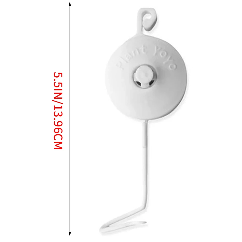 

10PC Retractable Plant Hooks Yoyo Hydroponics Grow Support Hook Buckle Garden Hooks For Heavy Buds Colas Flower Fruits Vegetable