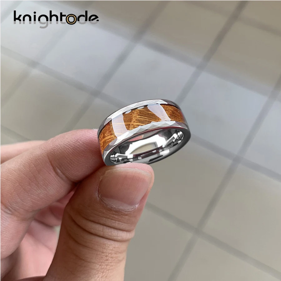 Кольца из карбида вольфрама 8 мм для мужчин и женщин Свадебные обручальные кольца