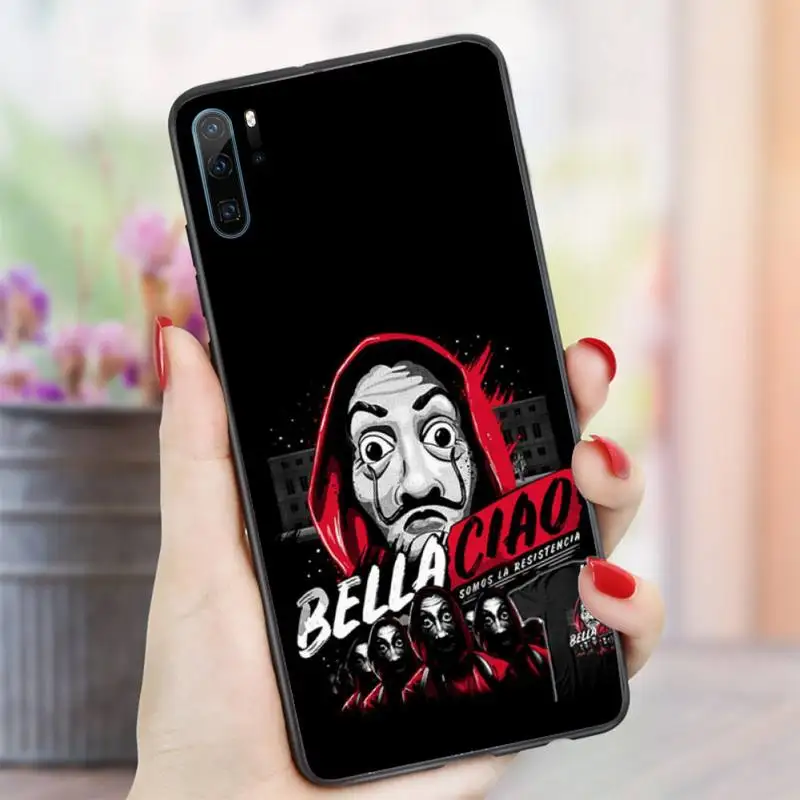 

Spain TV Money Heist House Paper Phone Case For Huawei honor Mate P 10 20 30 40 i 9 8 pro x Lite smart 2019 nova 5t