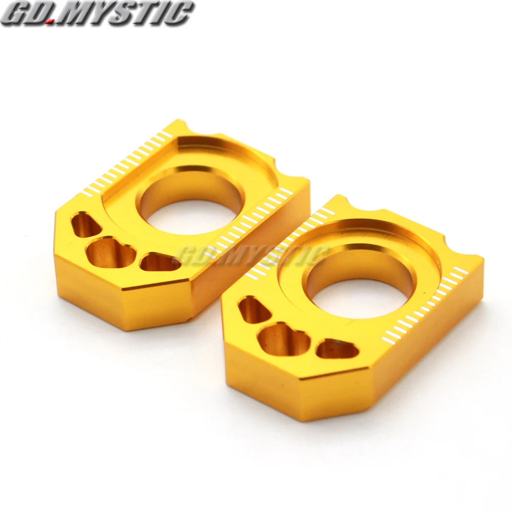 Блок регулировки оси задней цепи CNC для WR250F 02 15 WR450F 04 WR250R WR250X 07 16 YZ125 YZ250 YZ250F YZ450F 03