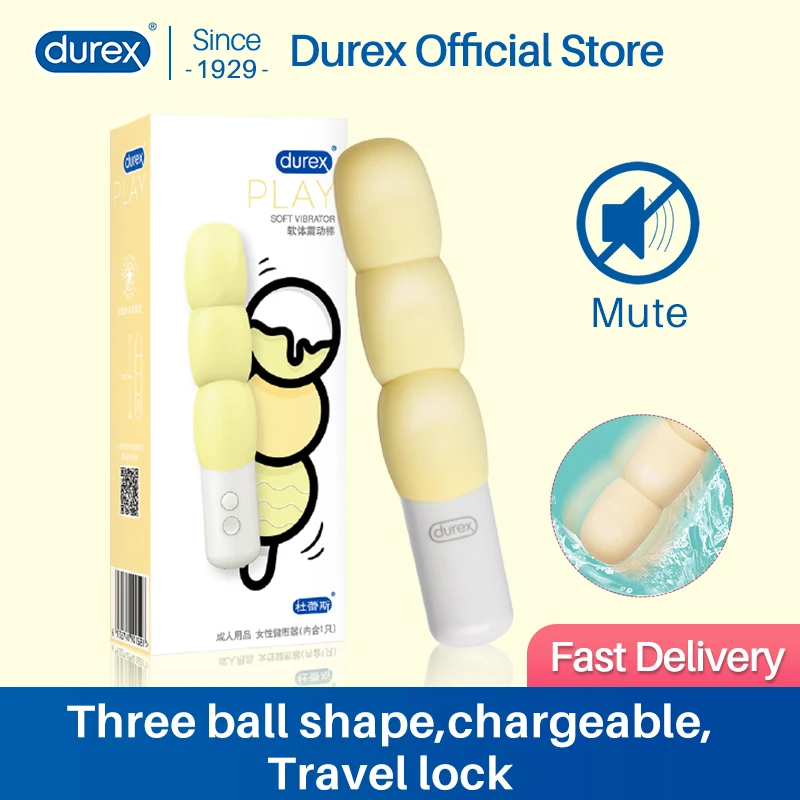 Силиконовый вибратор Durex для женщин мягкие Интимные Игрушки стимуляции Вагины и