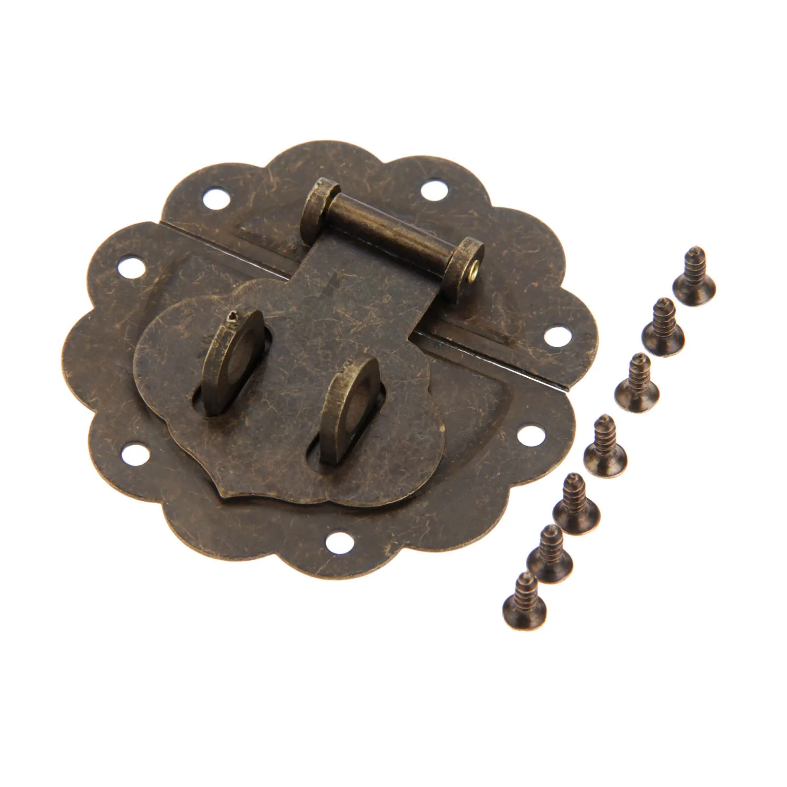 58 мм в деревянной коробке Hasp защелки для ящиков замыкатель замка шкатулка