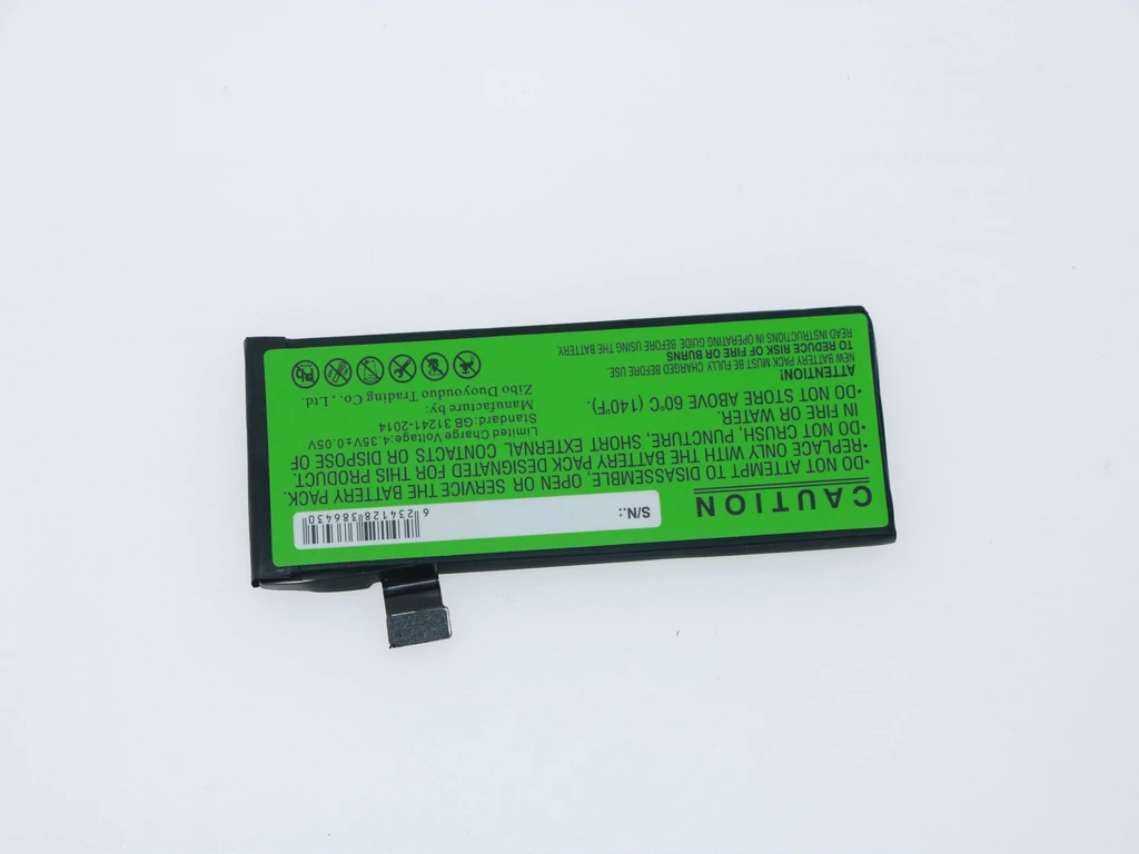 Аккумулятор xunneng 616-0652 616-0719 для Apple iPhone 5s A1234 A1528 A1457 A1533 ME342LL/A ME341LL/A ME345LL/A 1500 мА · ч -