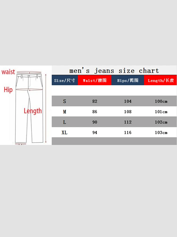 Fashion Loose Hole Black Jeans Mens Ripped Straight Jean Baggy y2k Streetwear Male Jeans Pants Casual Jogging Denim Trousers