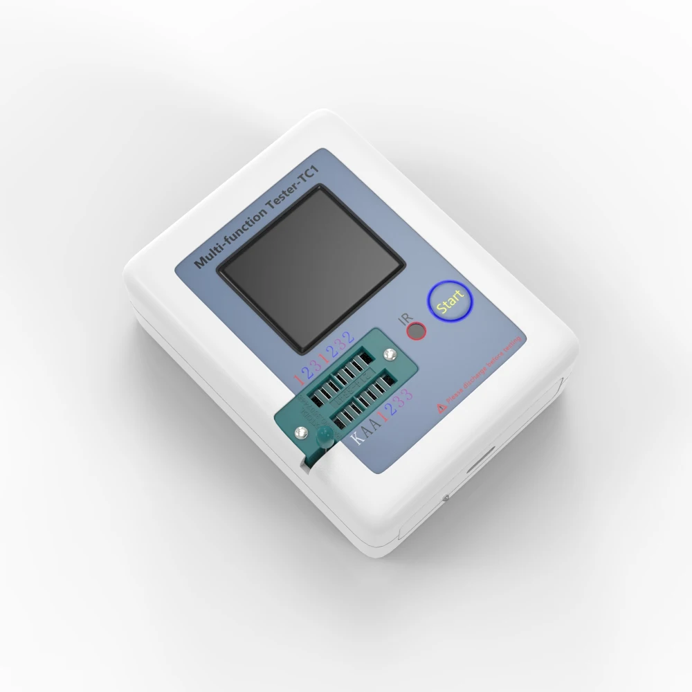 ТРАНЗИСТОР тест er тест TFT TC-1 Диод Триод измеритель емкости LCR ESR метр NPN PNP MOSFET IR Многофункциональный тест er мультиметр
