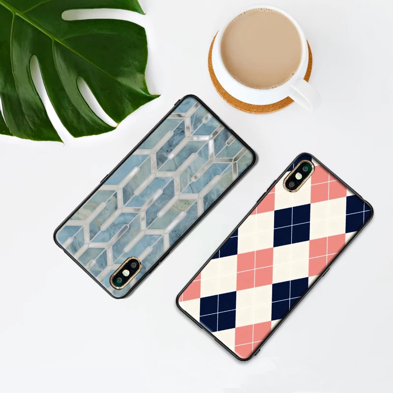 Для Xiaomi mi 8 A2 LITE 9 SE 9T A3 PRO 6X X 2S геометрический для 2 3 F1 CC9E CC9 чехол телефона |