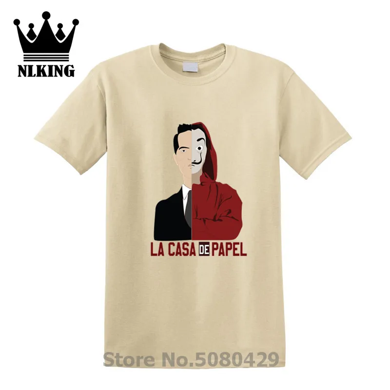 Футболка la casa de papel Берлинский Топ 3XL короткий юмористический соединённый рукав