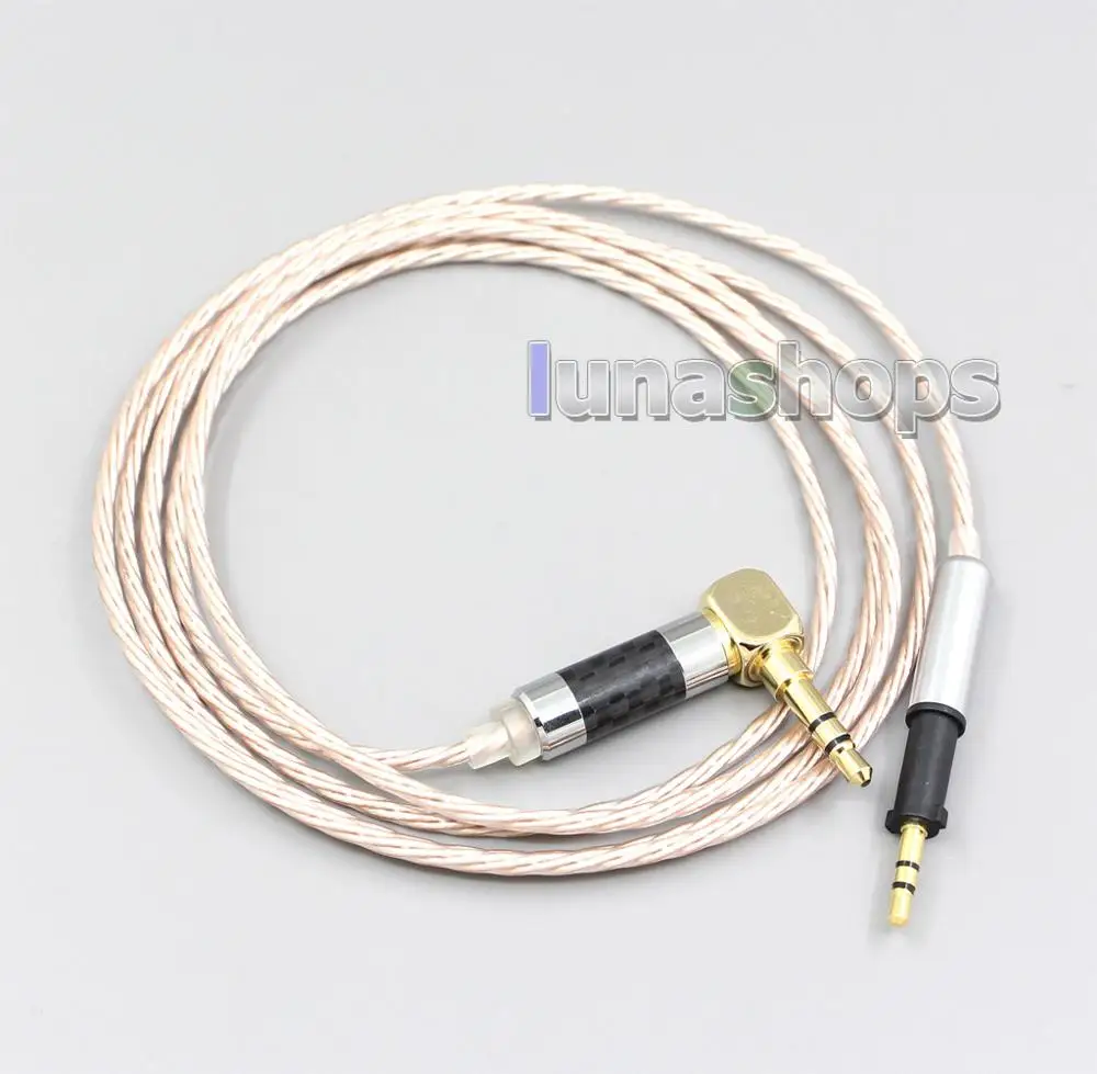 

LN006877 Hi-Res Brown XLR 3.5mm 2.5mm 4.4mm Earphone Cable For AKG K450 K451 K452 K480 Q460 Headset Headphone