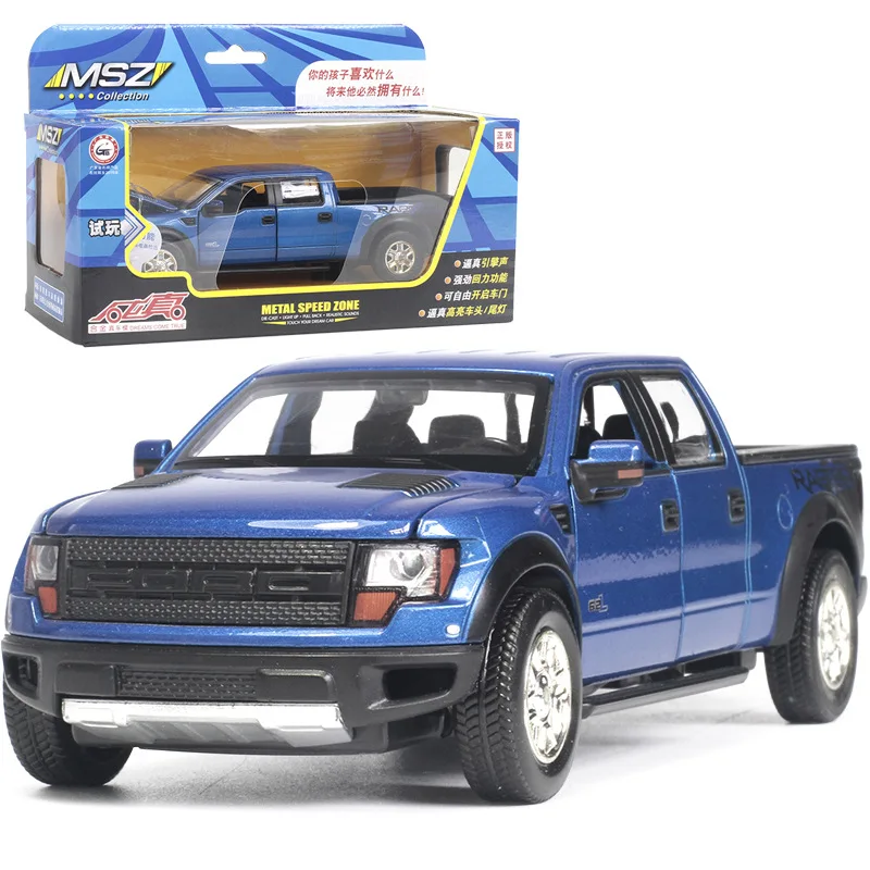 HOMMAT масштаб 1:32 модель автомобиля Ford Raptor металлический сплав Литые и игрушечные