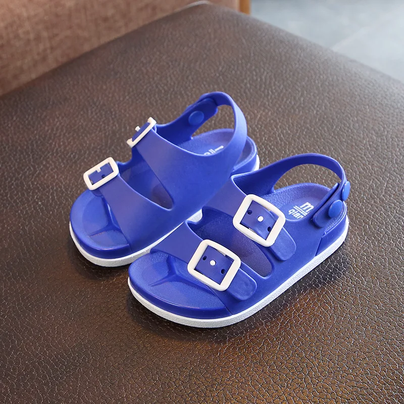 

Boys Sandals Summer Kids Shoes Leather Children Beach Male Non-slip Rubber Student Sport Sneakers Casual Sandalia Infantil BSS07