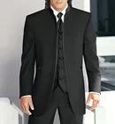 2022 красивые классические черные свадебные костюмы на заказ для мужчин костюм для жениха из трех частей мужские костюмы 2021 приталенные мужские костюмы для жениха