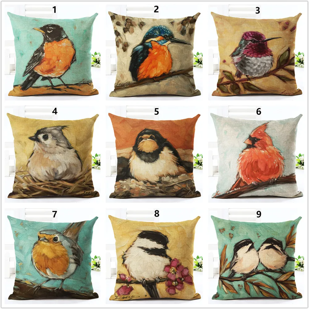 Абстрактные искусственные наволочки 45x45 см цветные квадратные 1 шт. декоративные