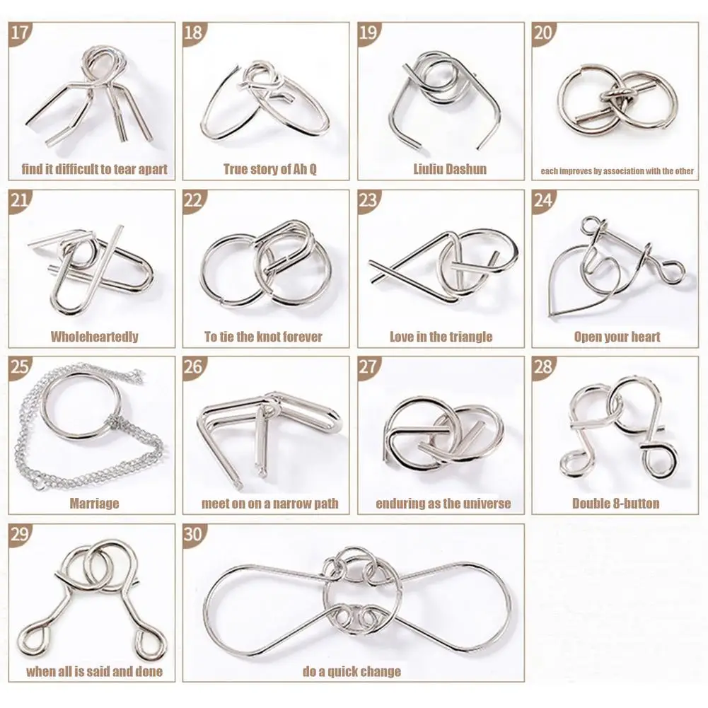 Игрушка-пазл металлическая разбиваемая игрушка для подарков IQ Mind головоломки