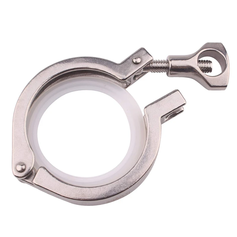 HHO-2Pcs Tri-Clamp стальной одноконтактный сверхмощный тройной зажим с гайкой крыла для