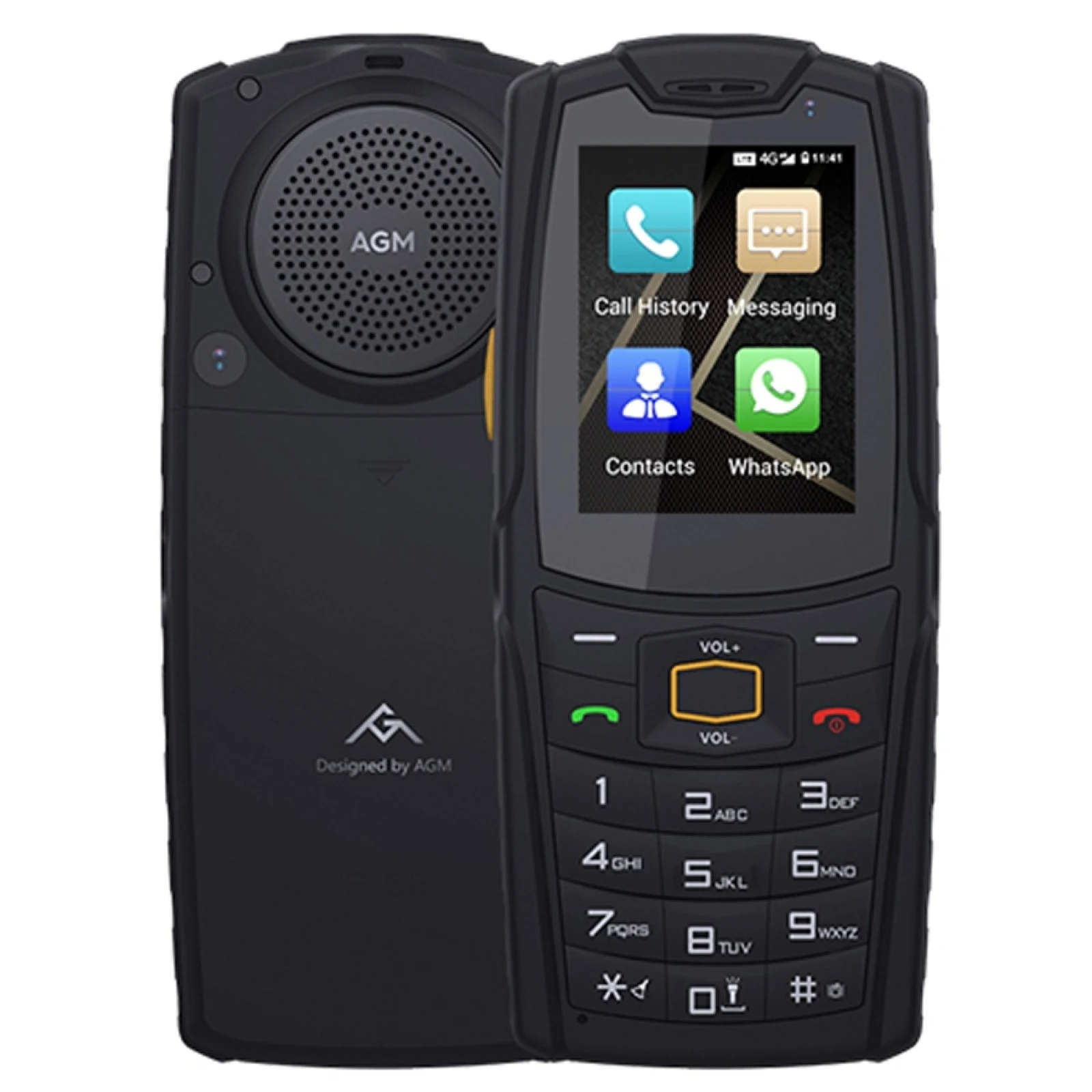 Смартфон AGM M7 прочный 1 Гб + 8 Android IP68 водонепроницаемый мобильный телефон дюйма
