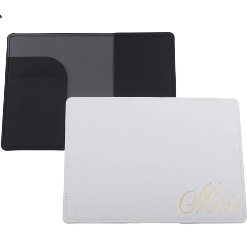 

Портативный дорожный Чехол для невесты жениха для паспорта, удостоверения личности, кредитных карт, защитный чехол Q1QA