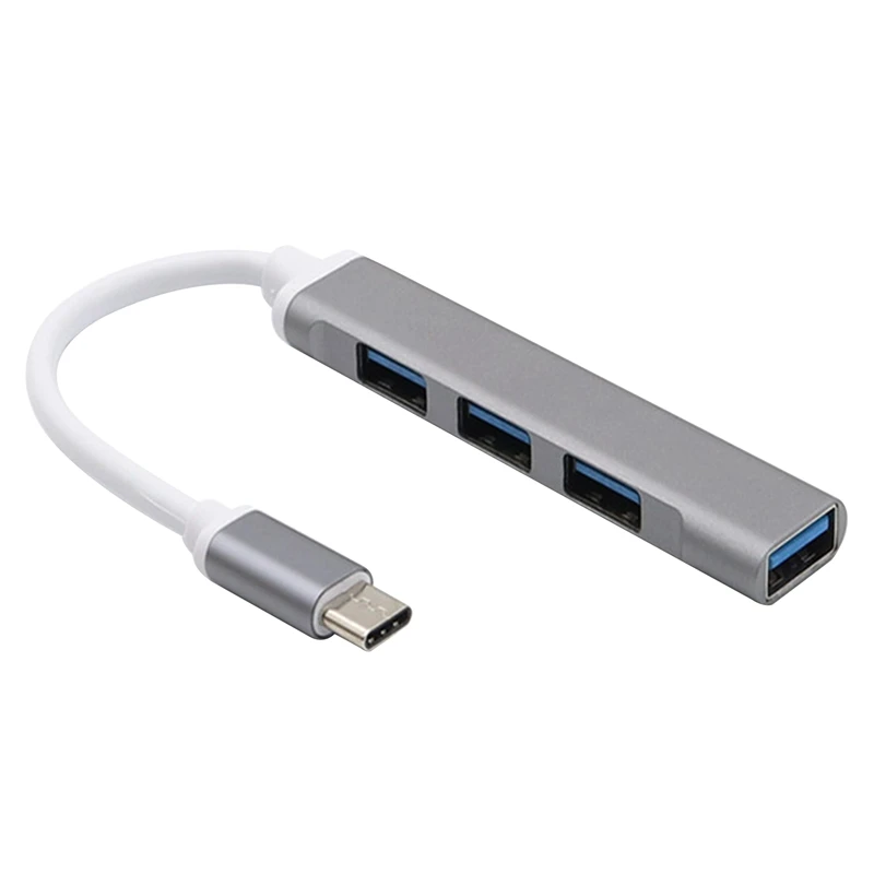 

USB C концентратор 3,0 Type C 4 порта мультиразветвитель адаптер OTG для ПК Xiaomi аксессуары для компьютера