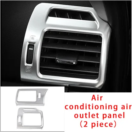 

For Toyota 4runner Air conditioning air outlet panel chrome molding trim 2pcs