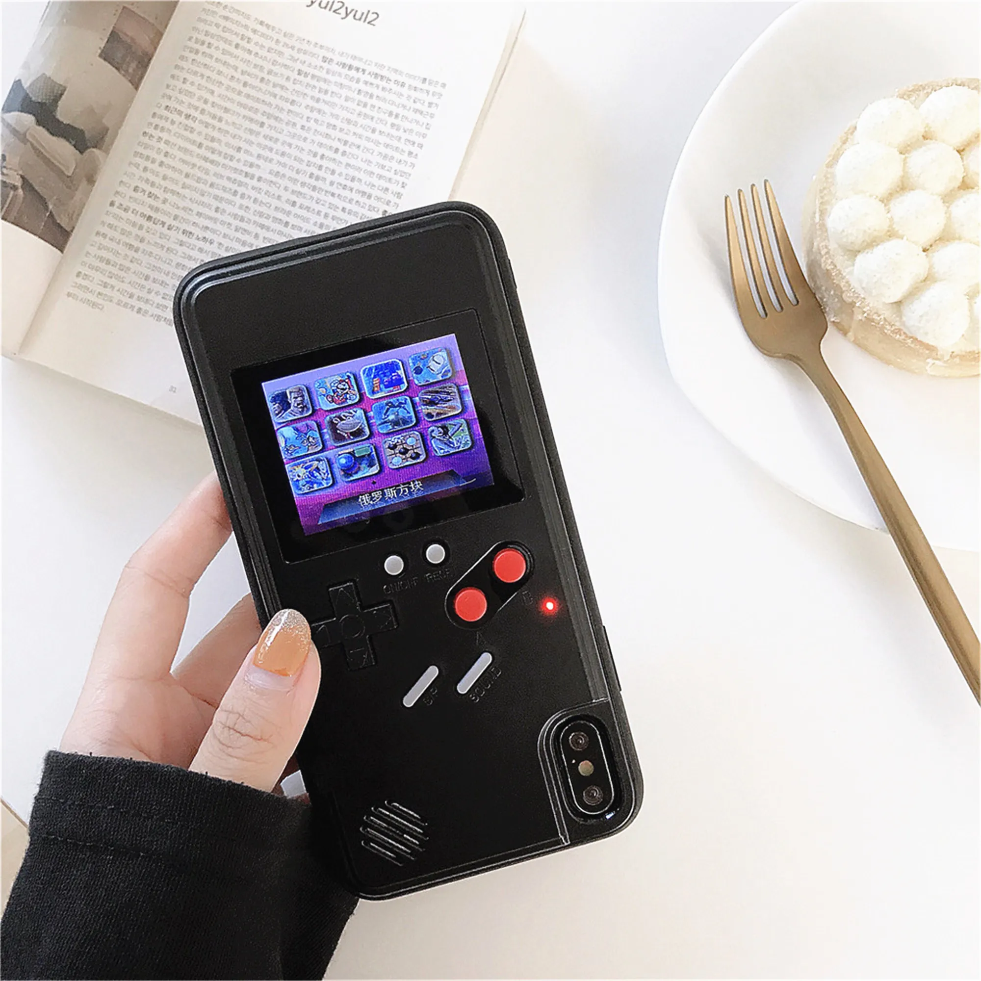 Чехол для телефона Gameboy 2LC чехол Huawei weip20 P30 Mate20 Mate30 Pro Honor 8x 9X 20 36 цветной дисплей
