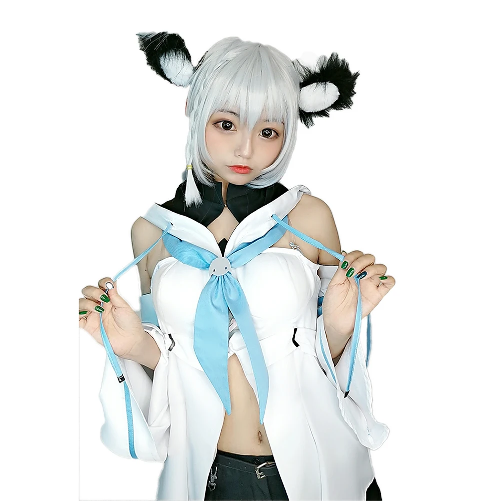 Brdwn Shirakami Fubuki женский костюм для косплея Fbk Debuki Fubuking