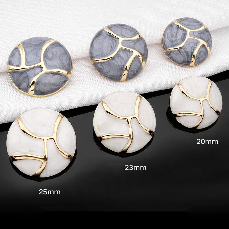 10 шт. металлические пуговицы для пальто |