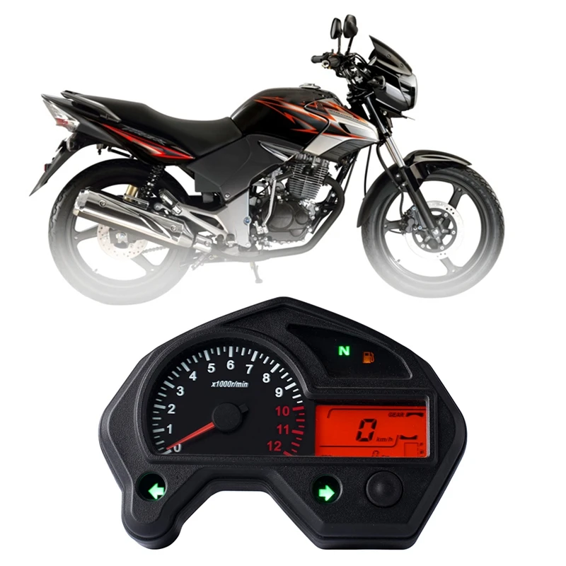 

Цифровой счетчик в сборе для мотоцикла Honda Tiger 2000, спидометр, одометр, датчик, индикатор шестерни, измерительный прибор