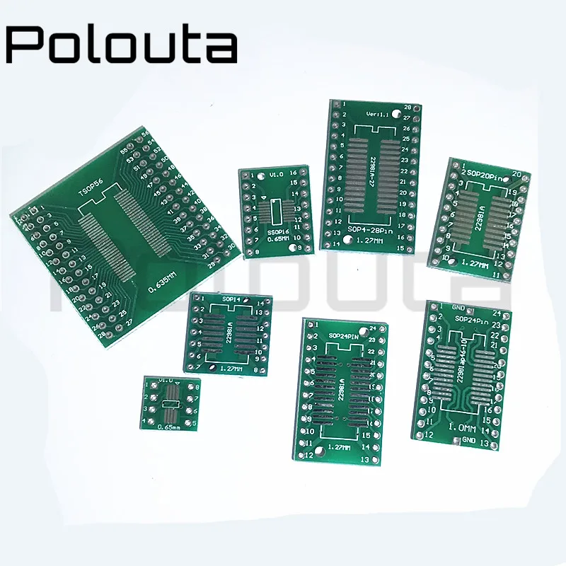 

10PCS SOP28 Polouta Pcb Prototype Copper Plate Triac Circuit Board Breadboard Protoboard Textolite Lanardo Arduino Pcb Board