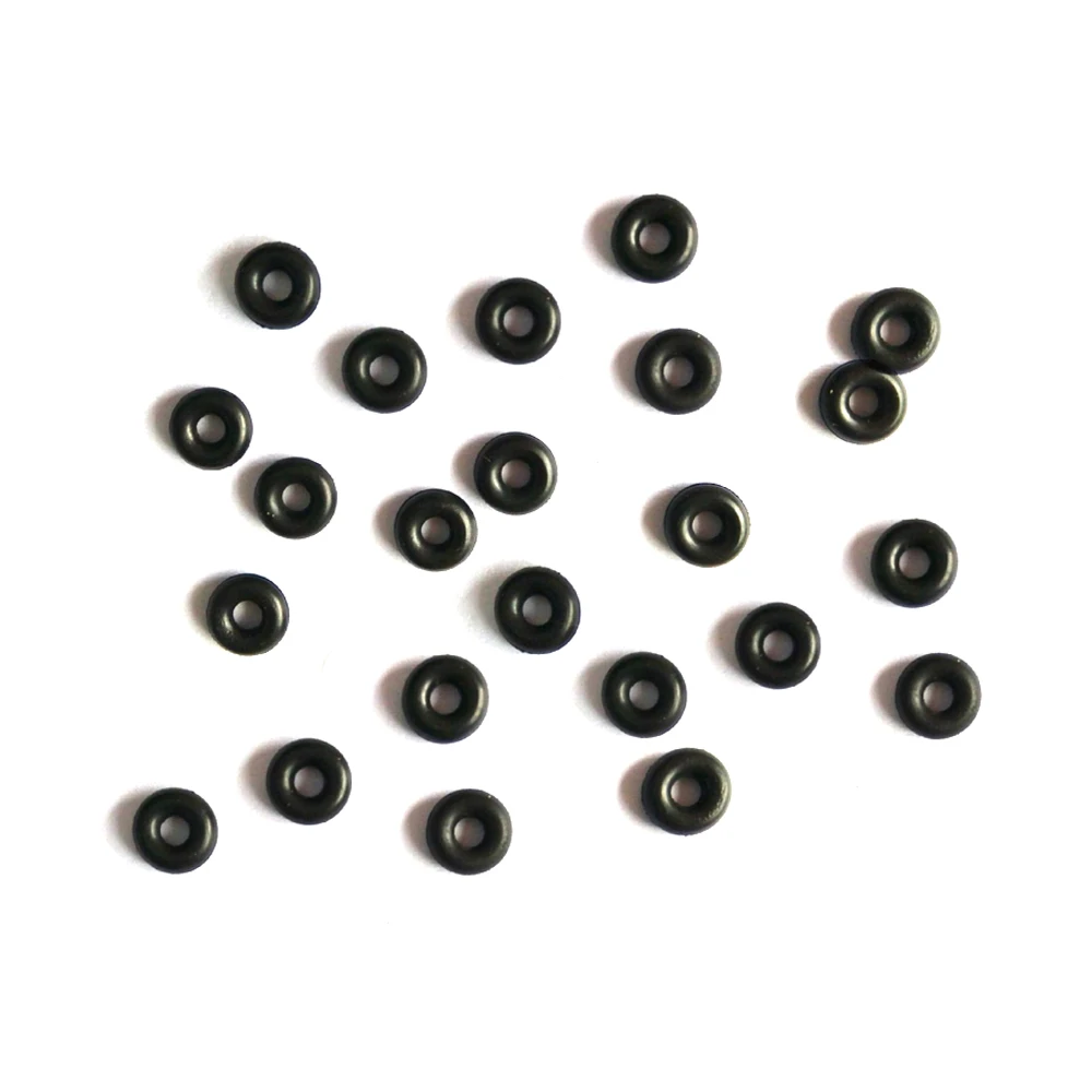 

100Pcs Carp Fishing Quick Change Round Rig Rings Fishing Rigs O Rings Fishing Accessories 3.1mm&3.7mm