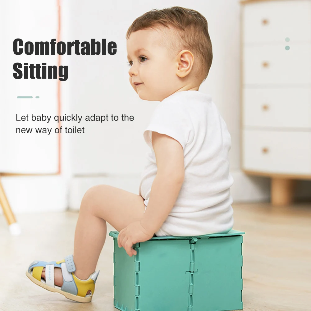 

Play Field Portable Folding Toilet For Kids Home Emergency Long Road Trips Baby Commode Porta Potty Camping Car Beach Train