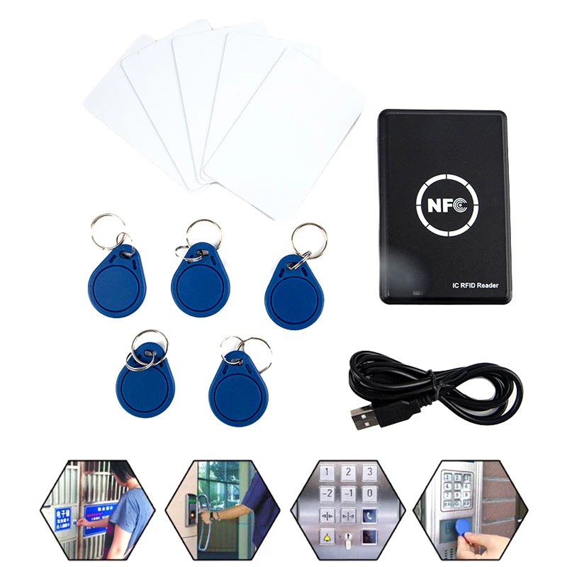 

Дубликатор RFID-карт, 125 кГц, NFC